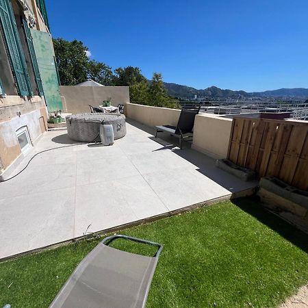 Maisons Detente Jardin, Terrasse Vue Mer Et Spa Marsella Exterior foto