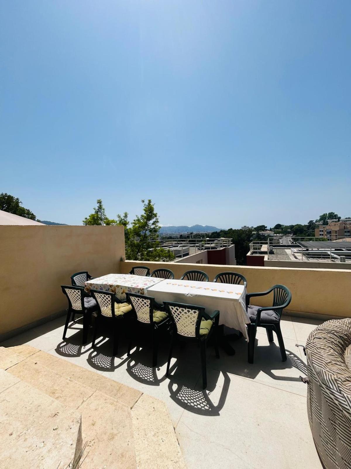 Maisons Detente Jardin, Terrasse Vue Mer Et Spa Marsella Exterior foto