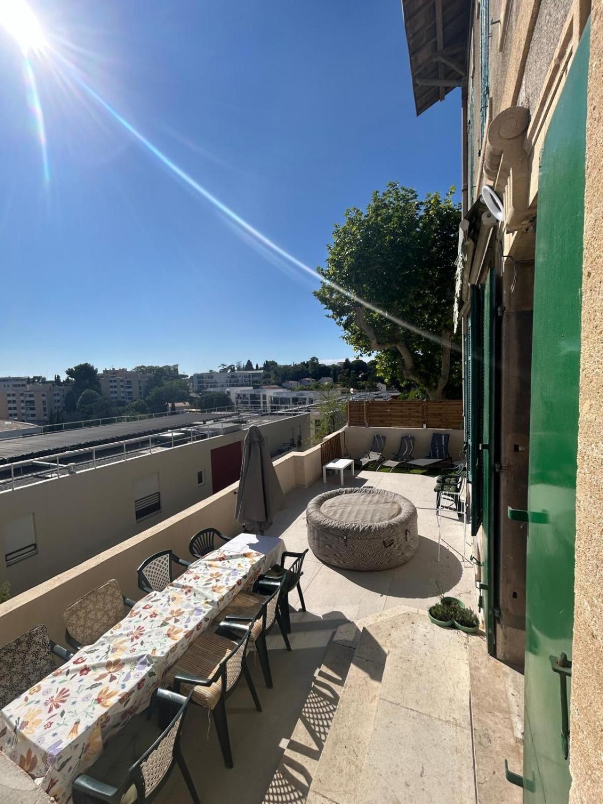 Maisons Detente Jardin, Terrasse Vue Mer Et Spa Marsella Exterior foto