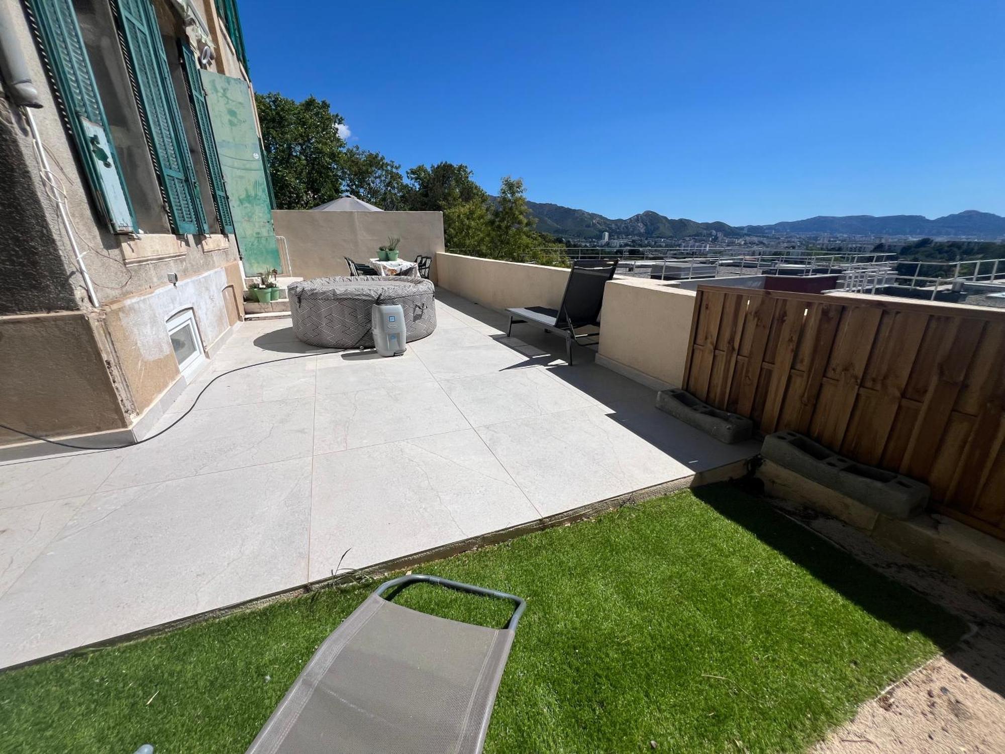 Maisons Detente Jardin, Terrasse Vue Mer Et Spa Marsella Exterior foto